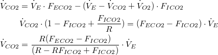 VCO2 as f(Ve)